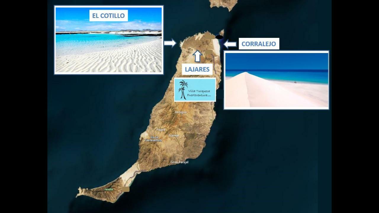 Villa Turquesa 1 Fuerteventura Lajares Esterno foto